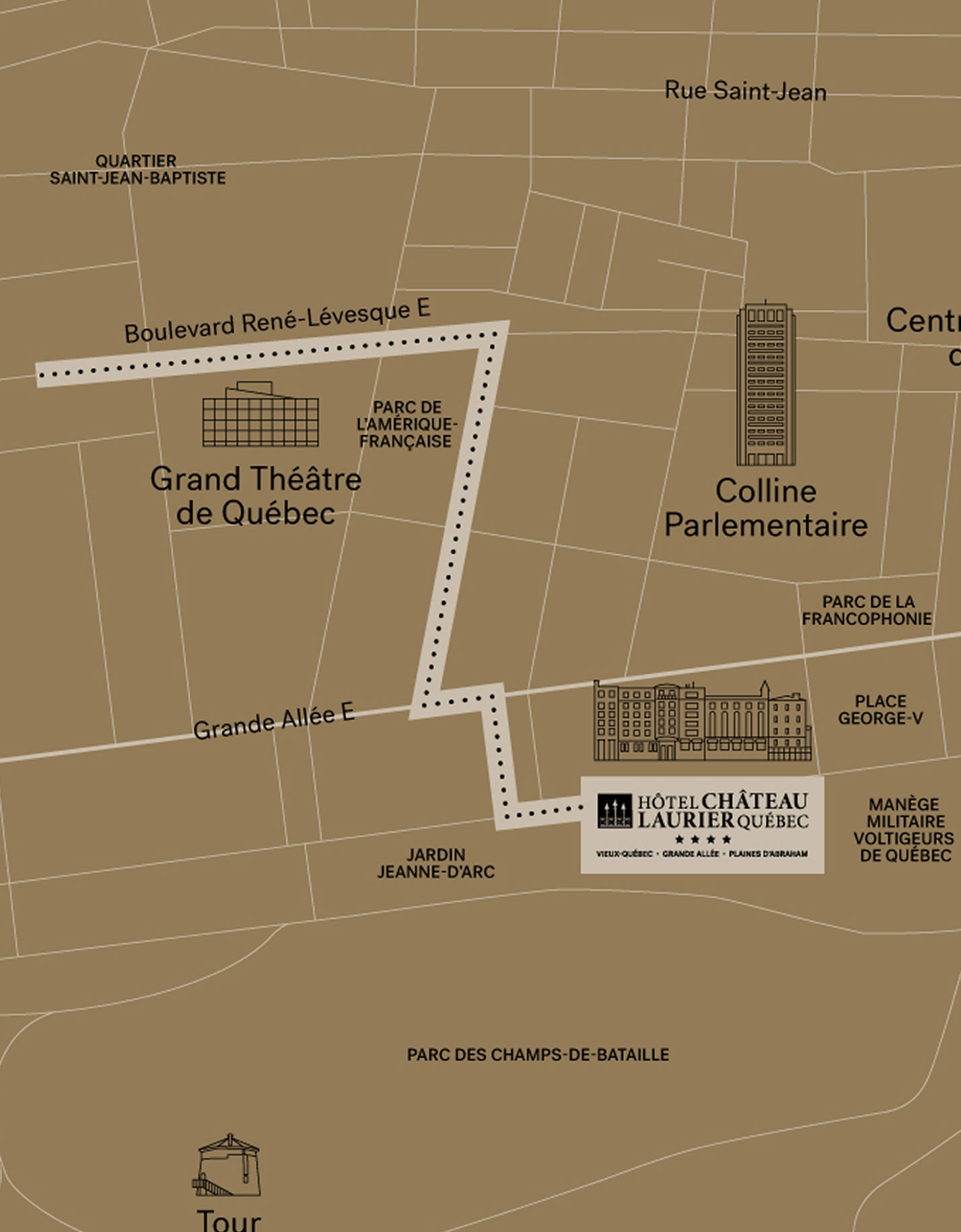 Access Map: from July 9 to 19